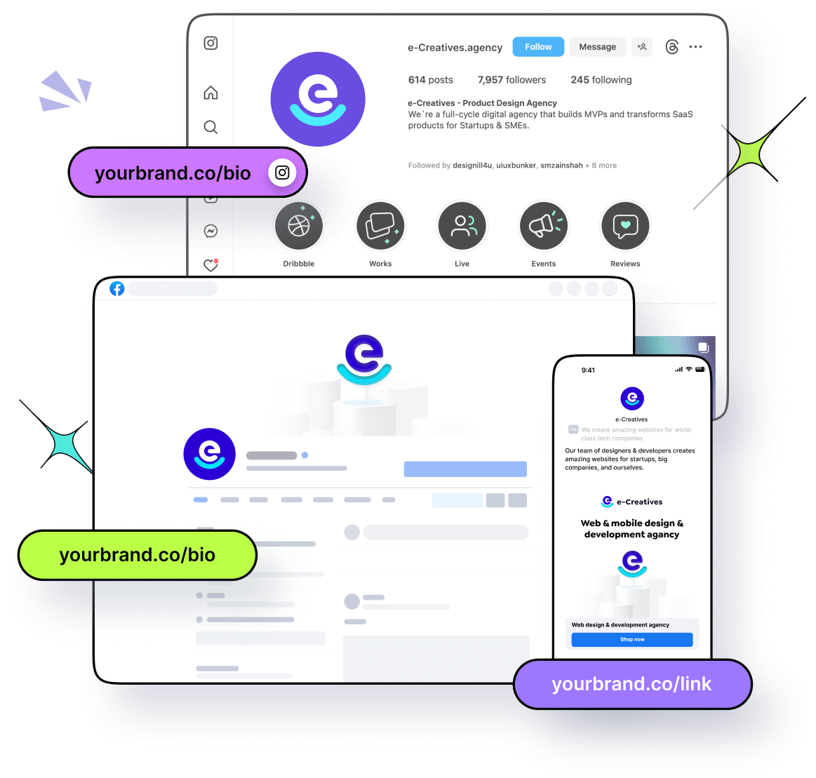 Grow your brand professionally